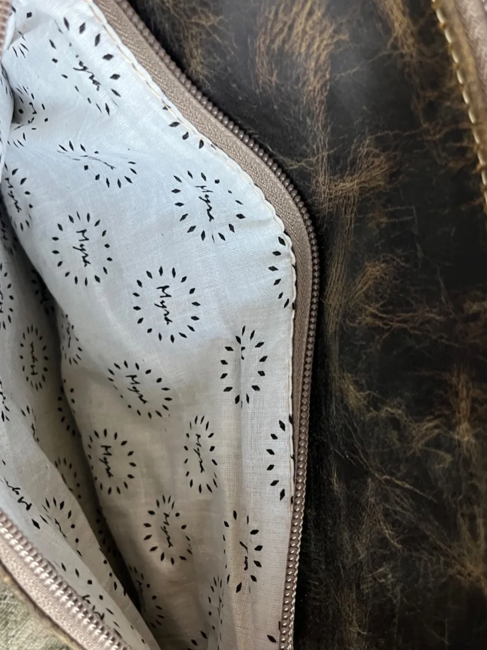 Myra Bag Feline Leather Leopard Print Hairon Crossbody Purse